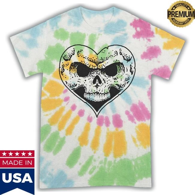 Heartskull Tie Dye Shirts