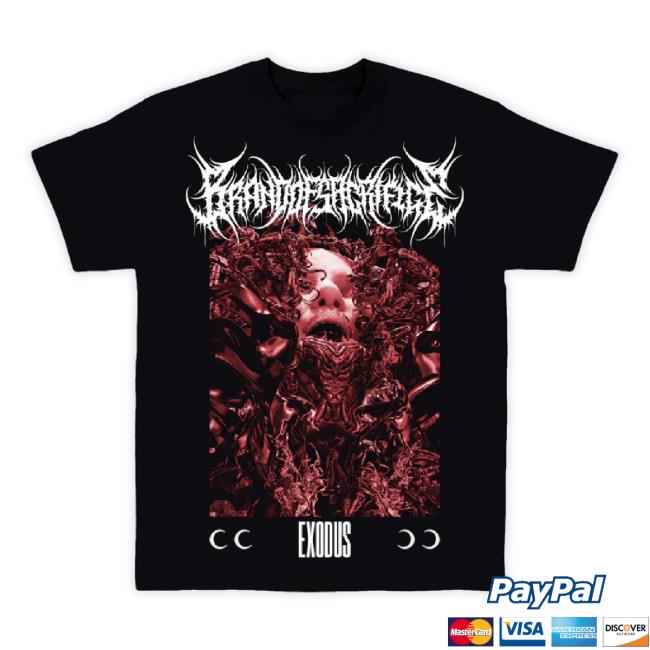 Official Brand Of Sacrifice Merch Store Exodus Black New Shirt Brandofsacrifice Shop