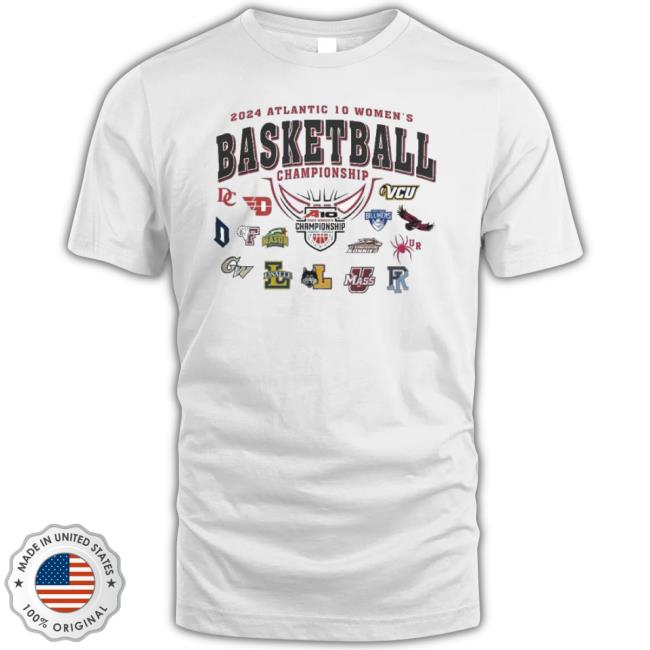 Trending 2024 Atlantic 10 Women’S Basketball Championship Logo Long Sleeve Tee
