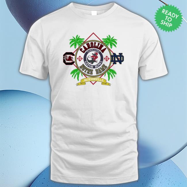 Carollina Taxslayer Gator Bowl Notre Dame Jacksonville Shirt