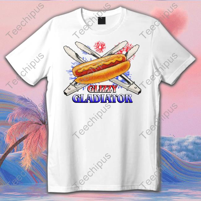 Middleclassfancy Usa Glizzy Gladiator Tee Shirt