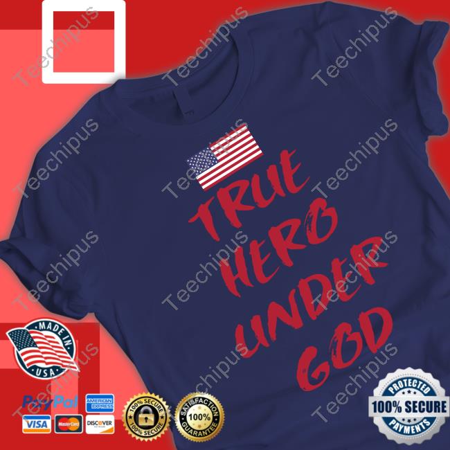 Blackpatriotvet True Hero Under God T Shirt