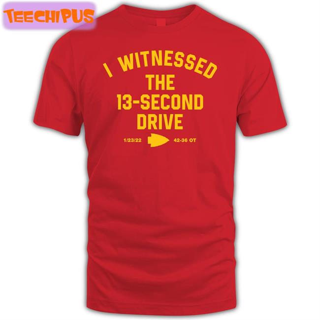 I Witnessed The 13 Second Drive Hoodie