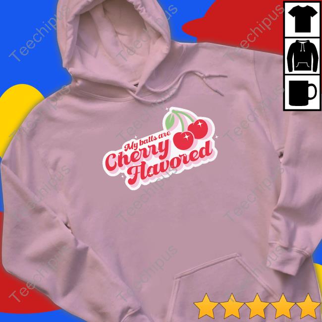 Gotfunny Merch My Balls Are Cherry Flavored Sweatshirt BrysonOppermann