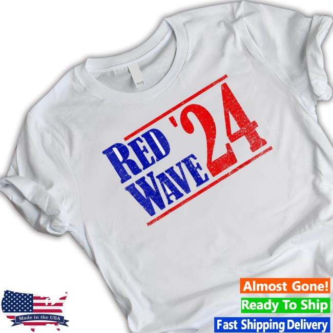 Official Red Wave ’24 Vote Republican 2024 Red Wave Crewneck Sweatshirt