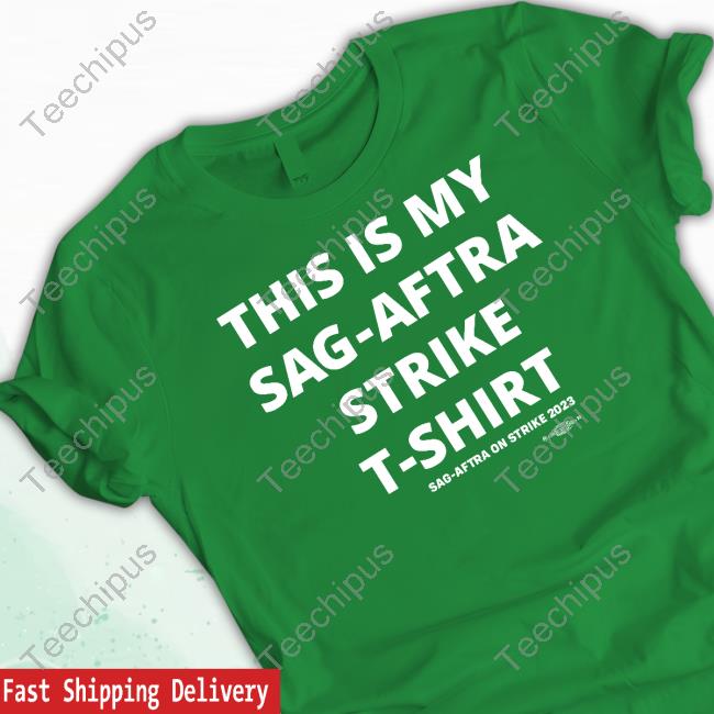 Wgastrikeshirts Store This Is My Sag-Aftra Strike T-Shirt shirt, hoodie, tank top, sweater and long sleeve t-shirt