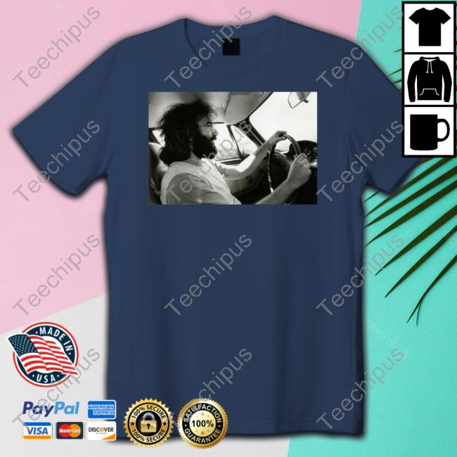 Bobby Wearing Jerry Garcia To Watkins Glen Shirt