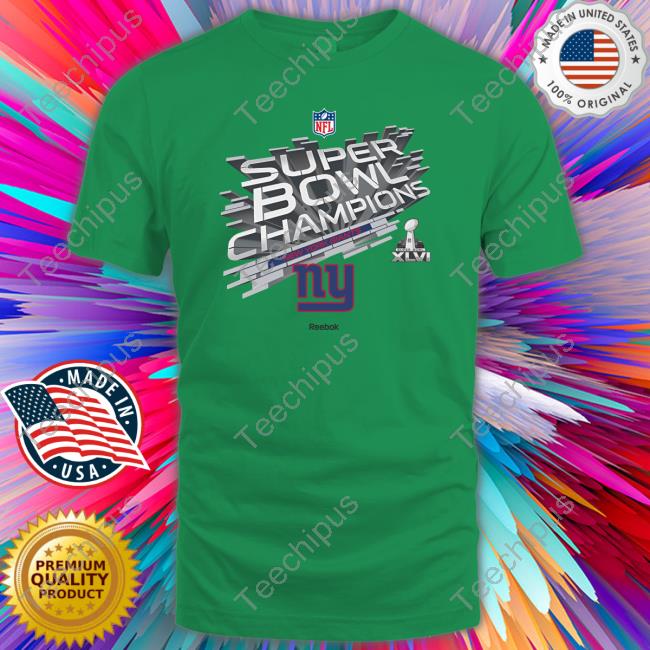 York Giants Super Bowl Xlvi Champions Locker Room Long Sleeve