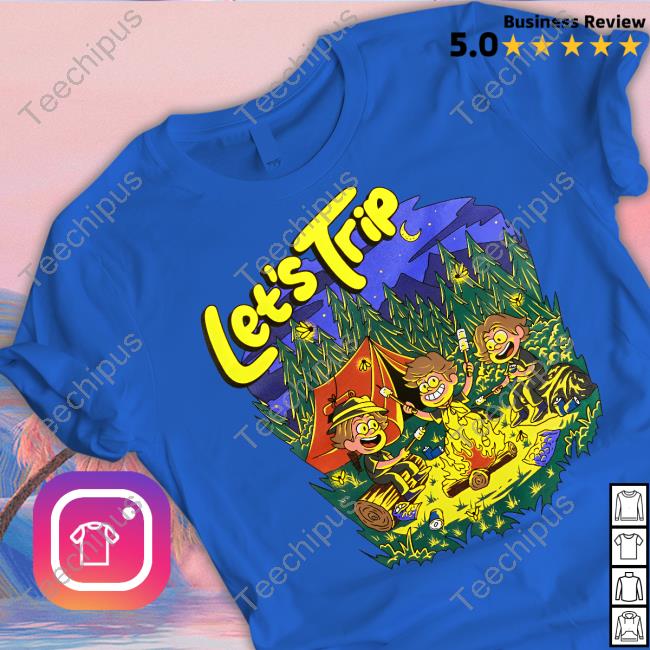 Sturniolo Triplets Let's Trip Campfire Tee