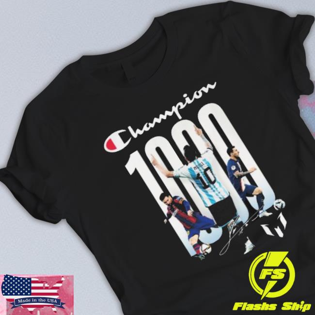 Champion Lionel Messi 1000 Long Sleeve Shirt Champion Lionel Messi 1000 shirt