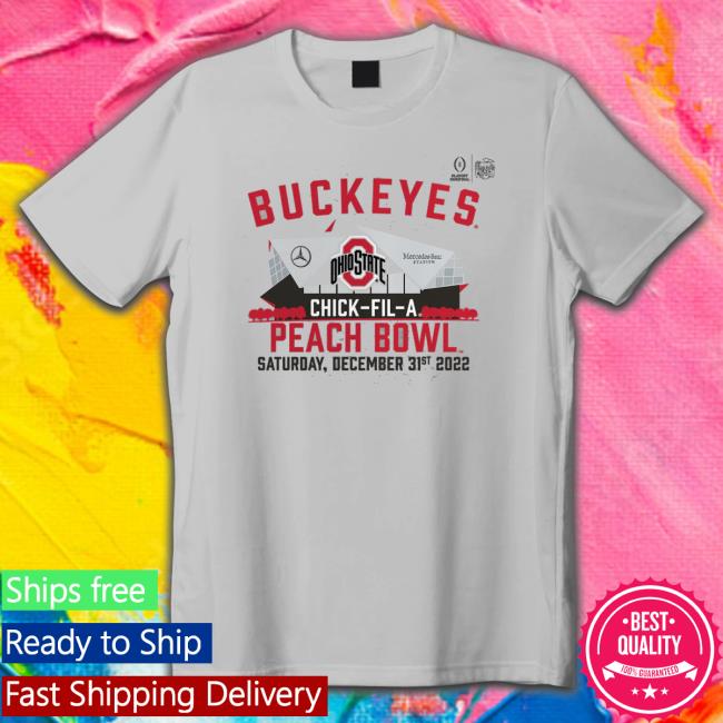 Ohio State Buckeyes Chick-Fil-A Peach Bowl 2022 Hoodie