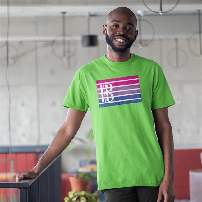 Alto Clef Bi Flag T-Shirt