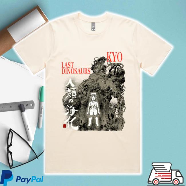 Original Last Dinosaurs Kyo Ecru Shirt Sound Merch