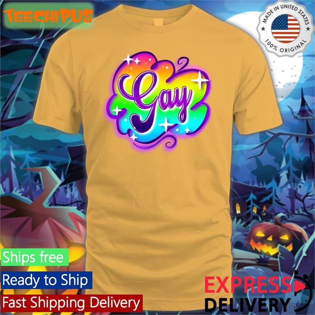 Gay T Shirt Heart Attack Man