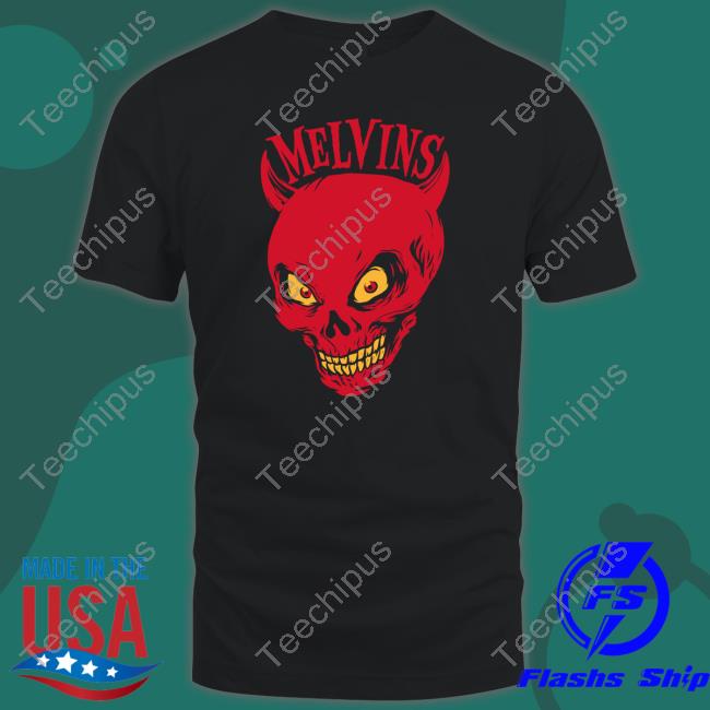 Melvins Devil's Skull T Shirt