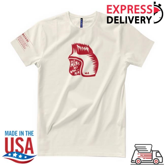 Half Mens, Half Brommer Tee Shirt