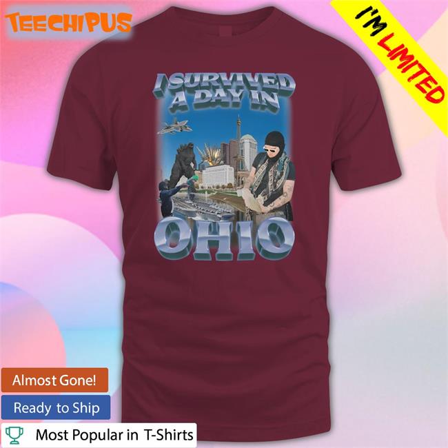 Swagstimulus I Survived A Day In Ohio T Shirts