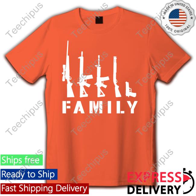 Irishpeachbackup Family Guns Tee Shirt Family Guns Tees Irish Peach Designs Merch
