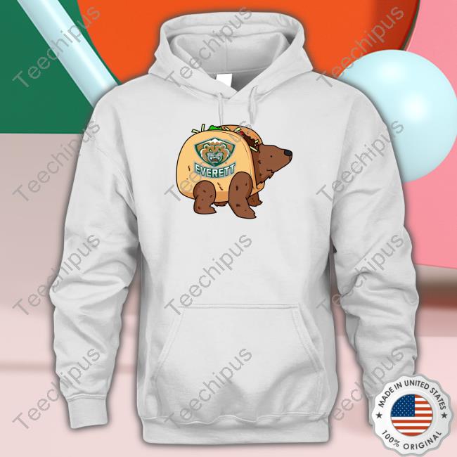It’S Taco Time Bear Everett Silvertips Hoodie