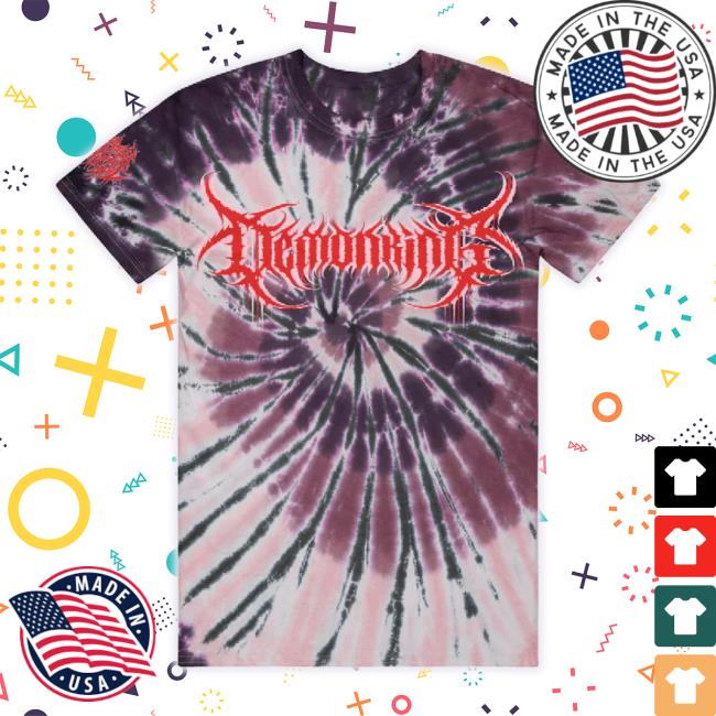 Official Brand Of Sacrifice Merch Store Demon King Cherry Cola Tie Dye Long Sleeve Tee Brandofsacrifice Shop
