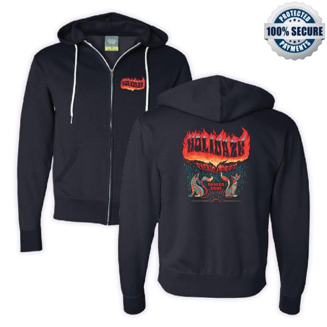 Official Cloud 9 Adventures Merch Store Holidaze 2021 Coyotes Zip-Up Sweater Cloud9adventures Shop