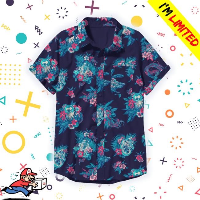 Trending Star Wars - R2d2 Pulled Cords - Button Down Tee Shirt