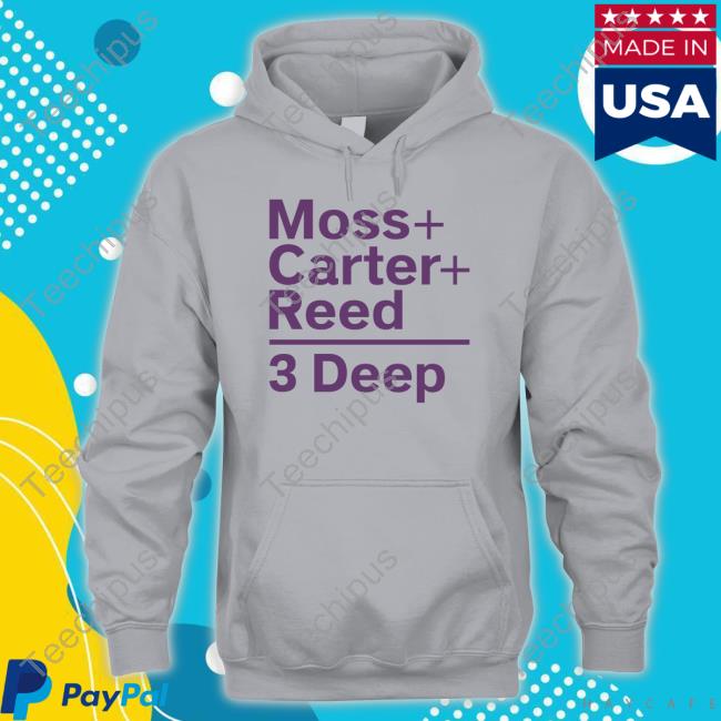 Moss Carter Reed 3 Deep Tee Shirt