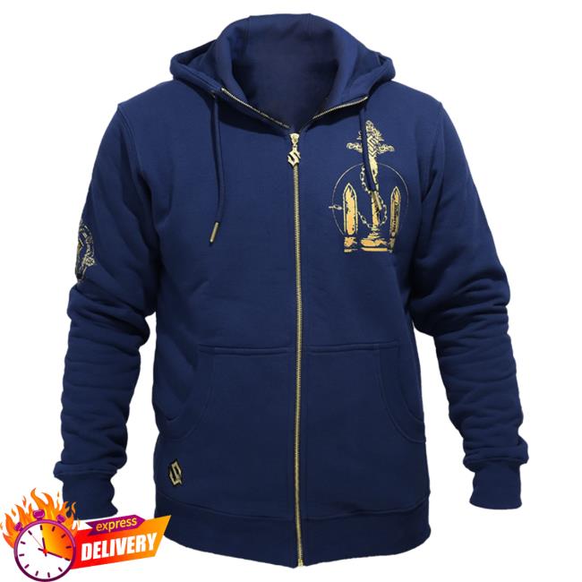 Official Sabaton Merch Store Sabaton Dreadnought Zip Hoodie Sabaton Shop
