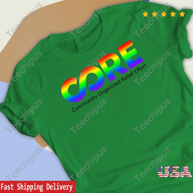 Bradley Cooper Wearing Core Pride Tee Shirt