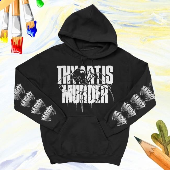 Official Thy Art Is Murder Merch Store Thy Art Is Murder Spider Hoodies