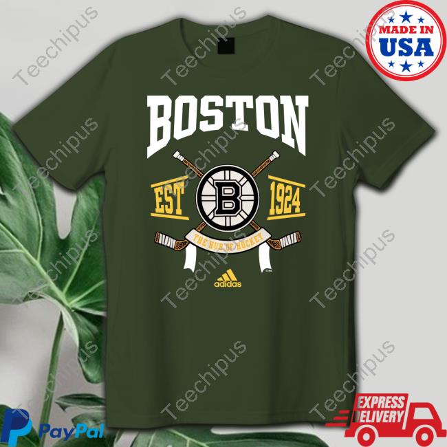 Boston The Hub Of Hockey Tee Shirt