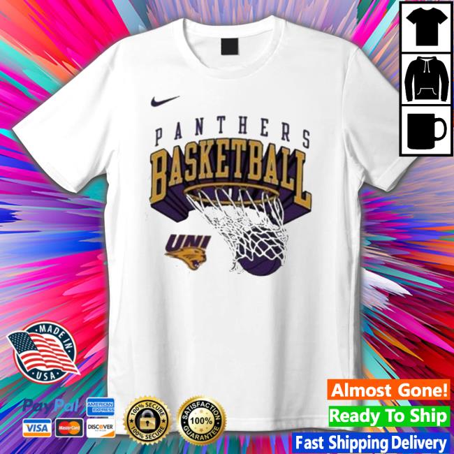 University Of Northern Iowa Panthers Basketball Net Sweatshirts University Of Northern Iowa Panthers Basketball Net Long Sleeve Shirt