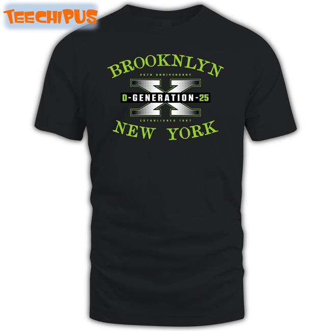 Brooklyn X D Generation 25 New York T Shirt Wwe
