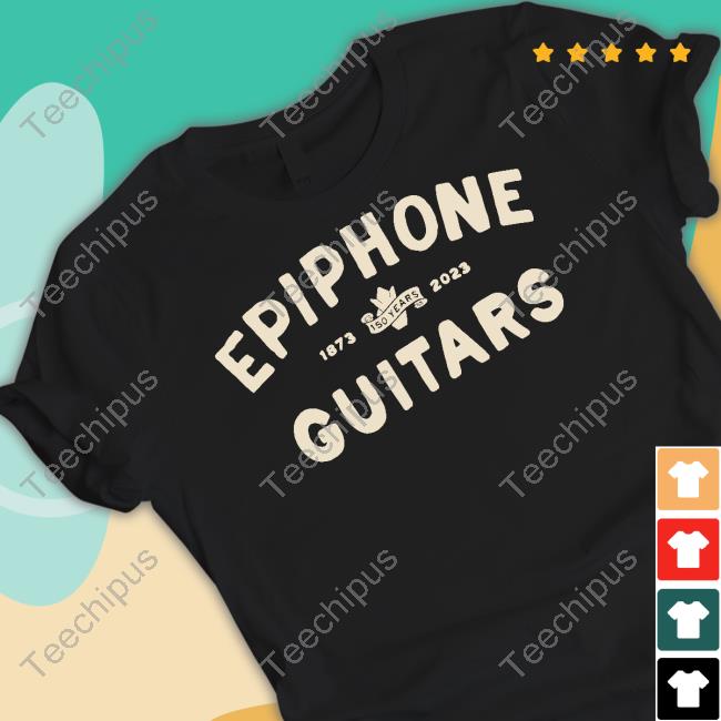 Epiphone Merch Epiphone Guitars 150Th Anniversary Long Sleeve T Shirt