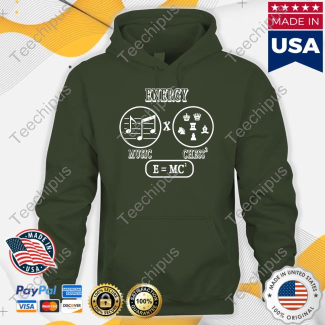 Energy Music Chess E=Mc Long Sleeve T Shirt