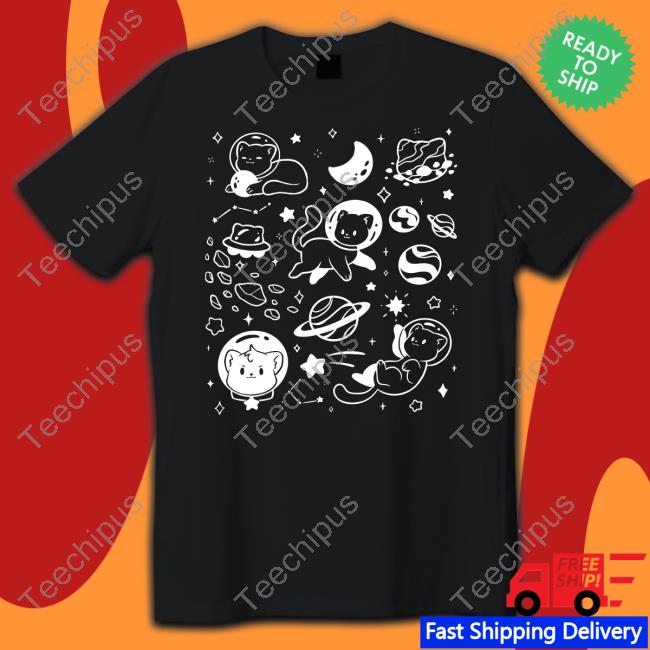 Helloapparel Space Cat Shirts