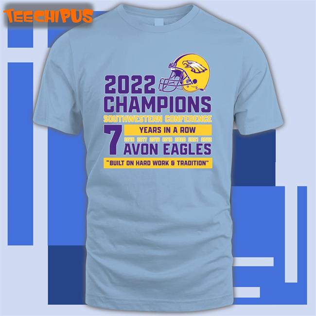 2022 Champions Avon Eagles Shirt Coach Elder