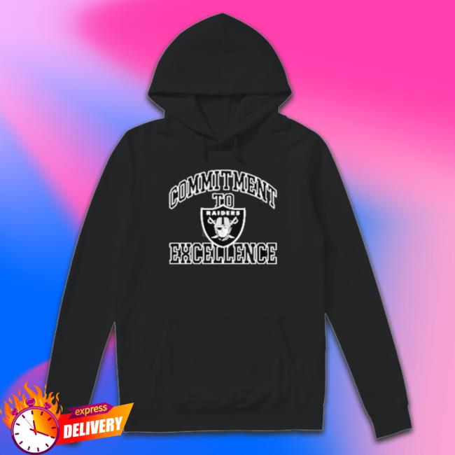 Las Vegas Raiders Commitment To Excellence Hyper Local Tri-Blend Hoodie