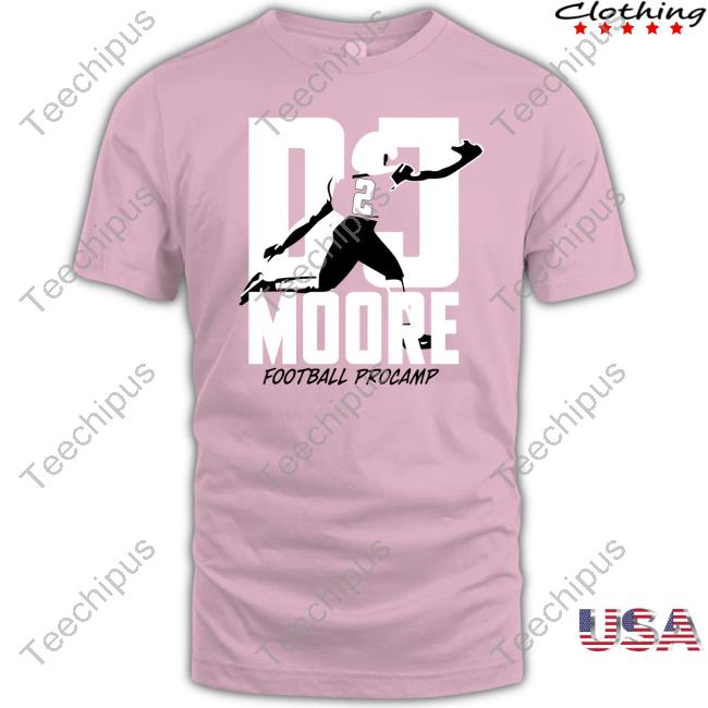 Dj Moore Football Procamp Classic Shirt Dj Moore Football Procamp T Shirts Chicago Bears
