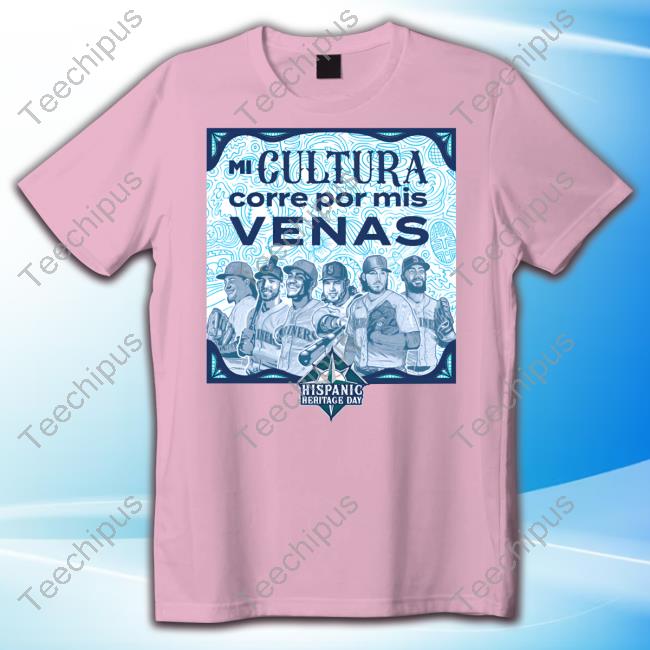 Mi Cultura Corre Por Mis Venas Hispanic Heritage Day T Shirt