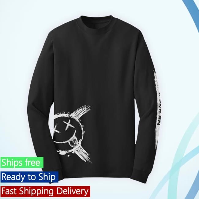 Trending November Members Only Smile More Black Long Sleeve Hooded Sweatshirt