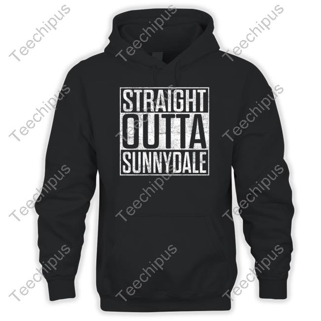 Femi Oluwole Wearing Straight Outta Sunnydale Long Sleeve T Shirt