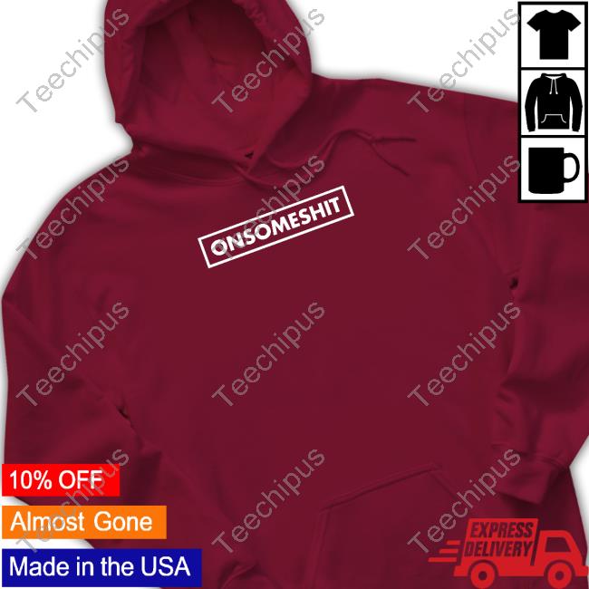 Adam22 Onsomeshit Logo Long Sleeve Tee