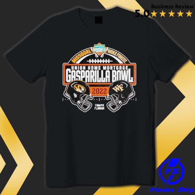 Missouri Vs Wake Forest Union Home Mortgage Gasparilla Bowl 2022 Tampa Florida Hooded Sweatshirt