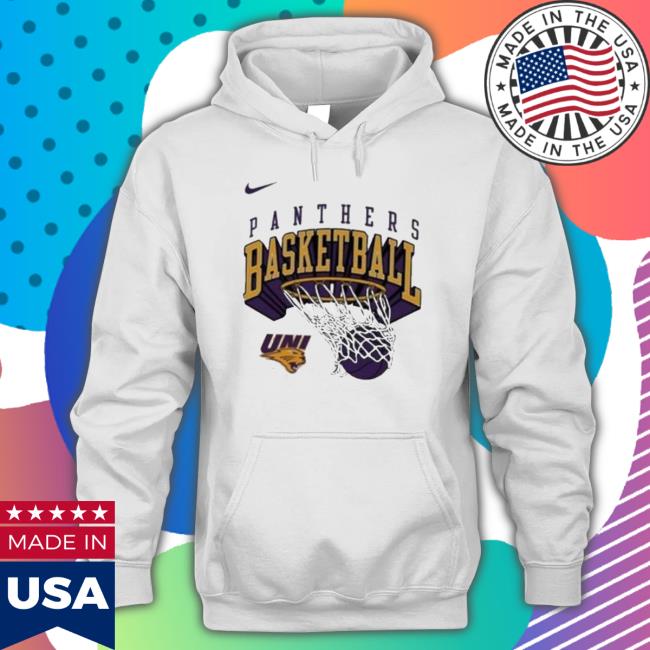 University Of Northern Iowa Panthers Basketball Net Tee Shirt