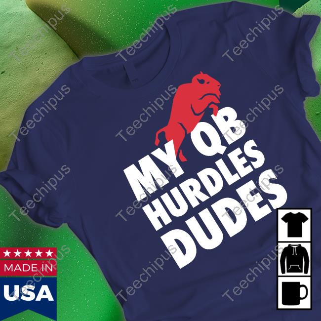 My Qb Hurdles Dudes Hoodie