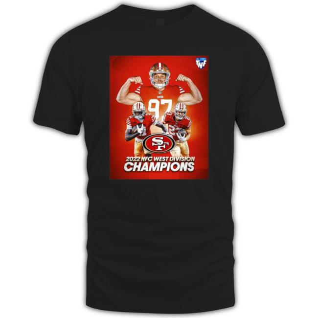San Francisco 49Ers Winner 2022 Nfc West Champions Poster Classic Shirt