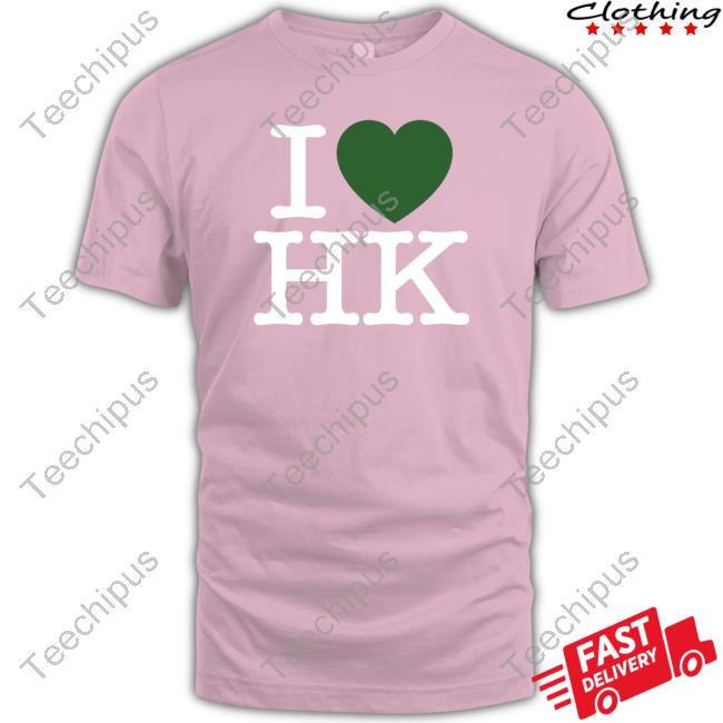 I Love Hk T Shirt