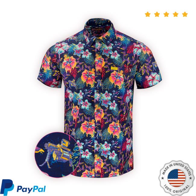 Retro Hawaiian Drip Tee