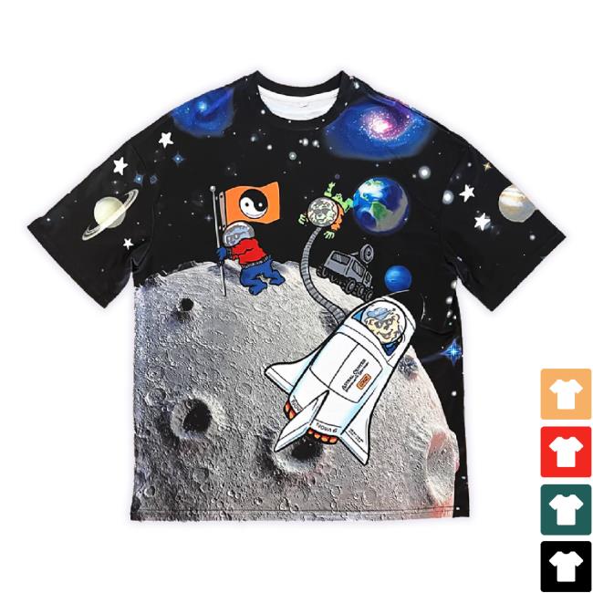 Official Griz Merch Store Space Camp Cosmic Explorer All-Over-Print Hoodie Mynameisgriz Shop